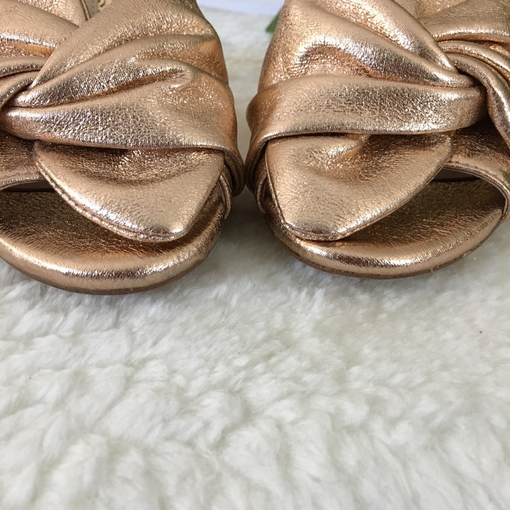 Sam Edelman | Oda Gold Knot Mules - Picture 5 of 15